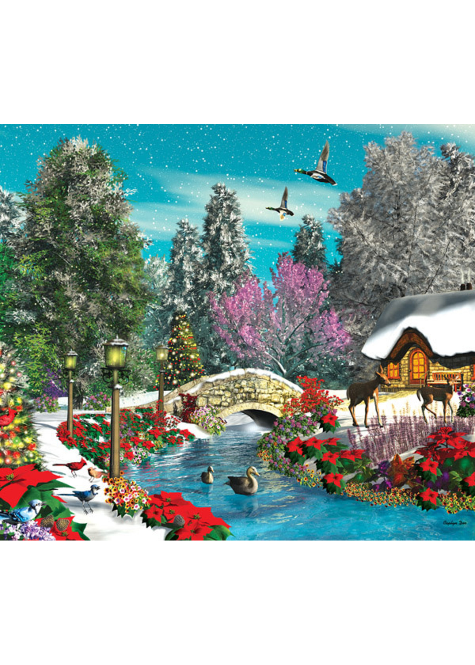 Sunsout Season's Beauty Puzzle 300 Large Pieces