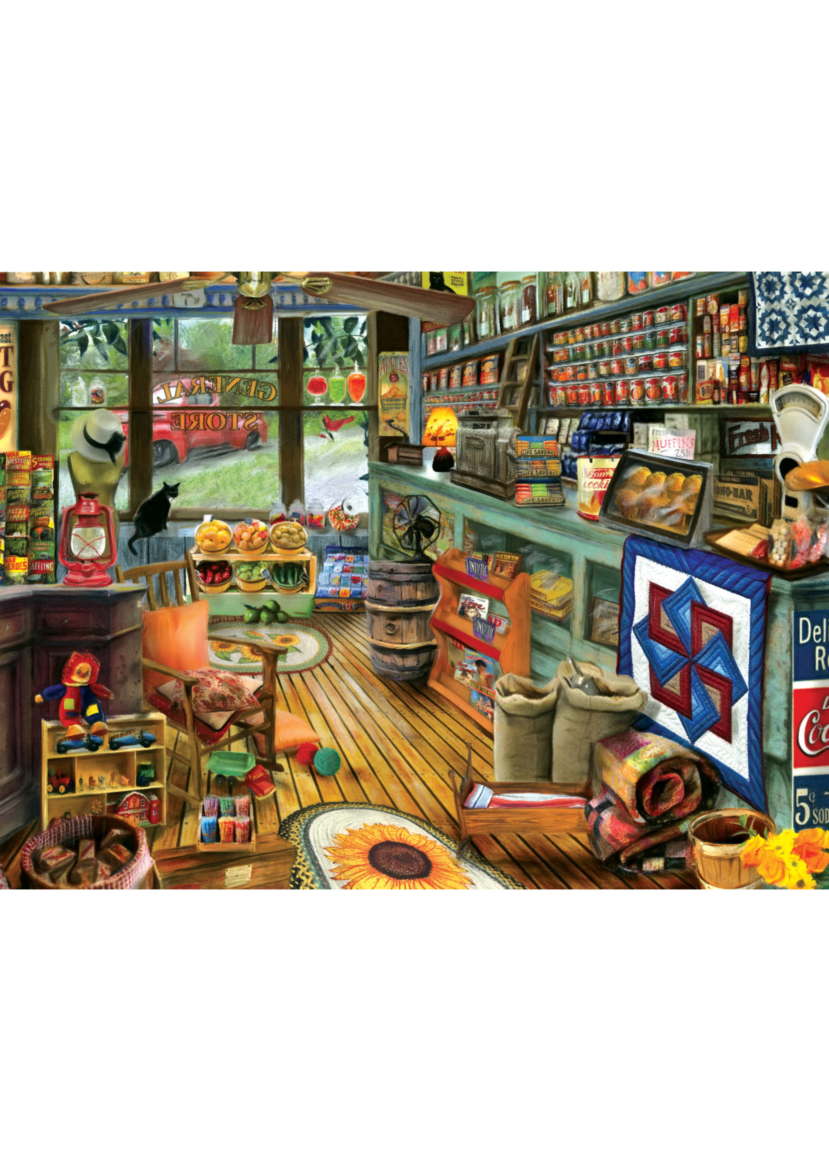 Sunsout Shopping Day Puzzle 1000 Pieces