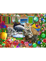 Sunsout Snow Globe Kitten Puzzle 1000 Pieces