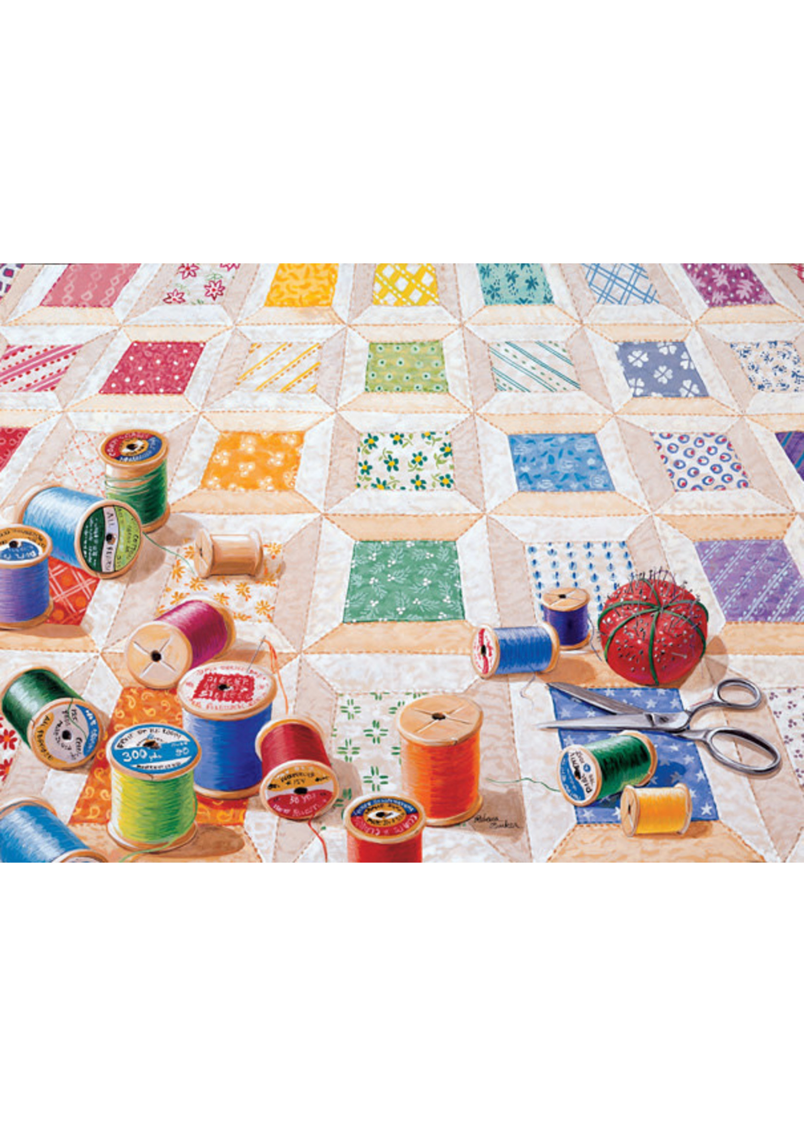 Sunsout Spools  Puzzle 1000 Pieces