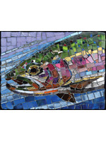 Sunsout Stained Glass Rainbow Trout 1000pc