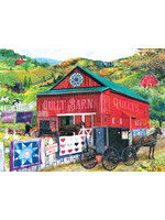 Sunsout Stopping at the Quilt Barn Puzzle 1000 Pieces