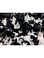 Sunsout Study in Black and White Puzzle 1000 Pieces