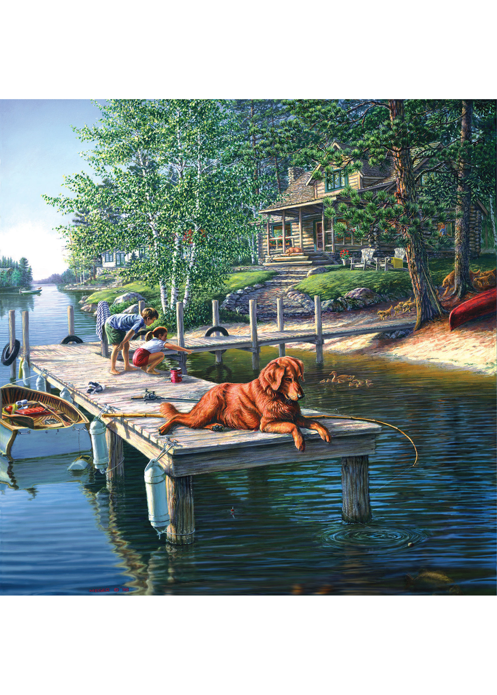 Sunsout Summer Vacation 500pc