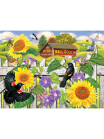 Sunsout Sunflowers and Blackbirds 1000pc