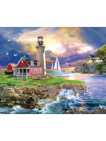 Sunsout Sunset Point Lighthouse Puzzle 1000 Pieces