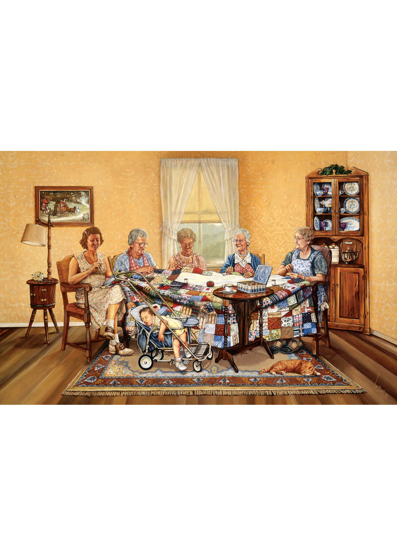 Sunsout The Gossip Party Puzzle 1000 Pieces