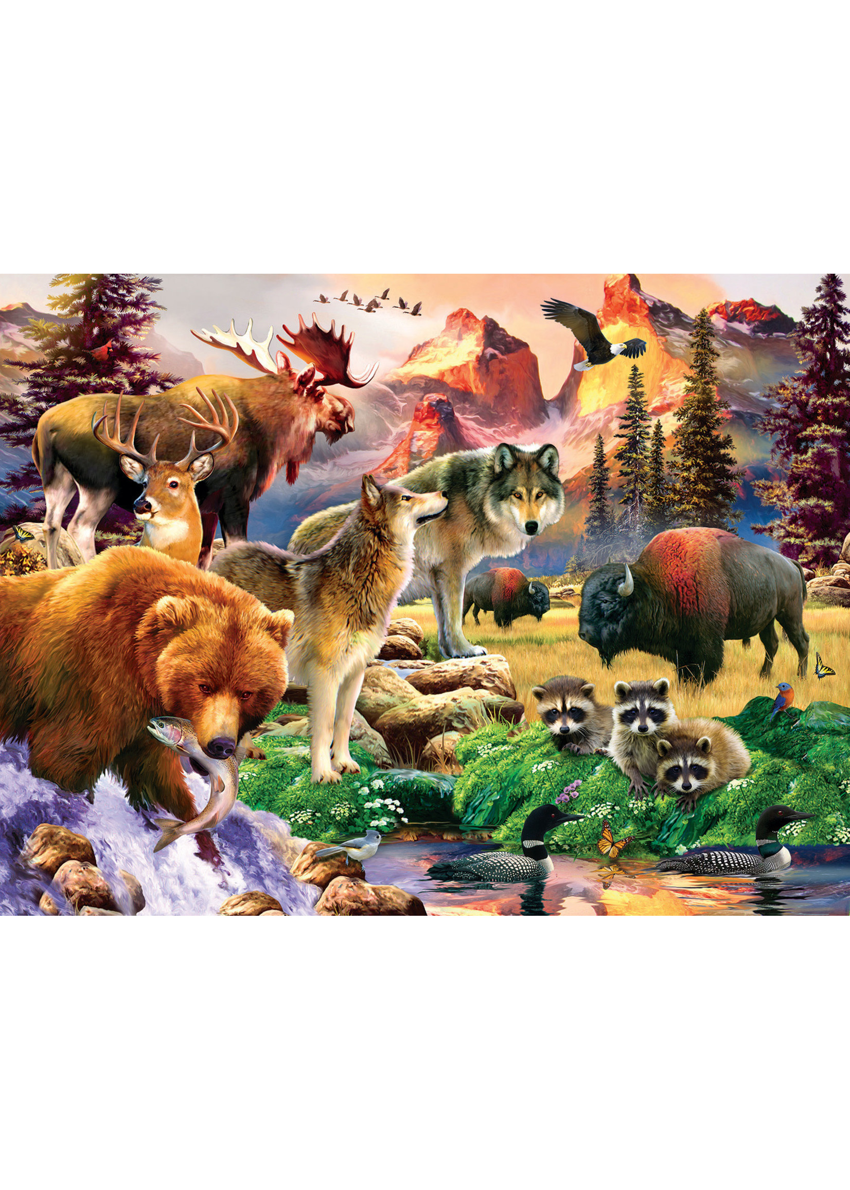 Sunsout The Great Outdoors Puzzle 300 Large Pieces
