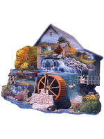 Sunsout The Old Mill Stream Special Shaped Puzzle 1000 Pieces