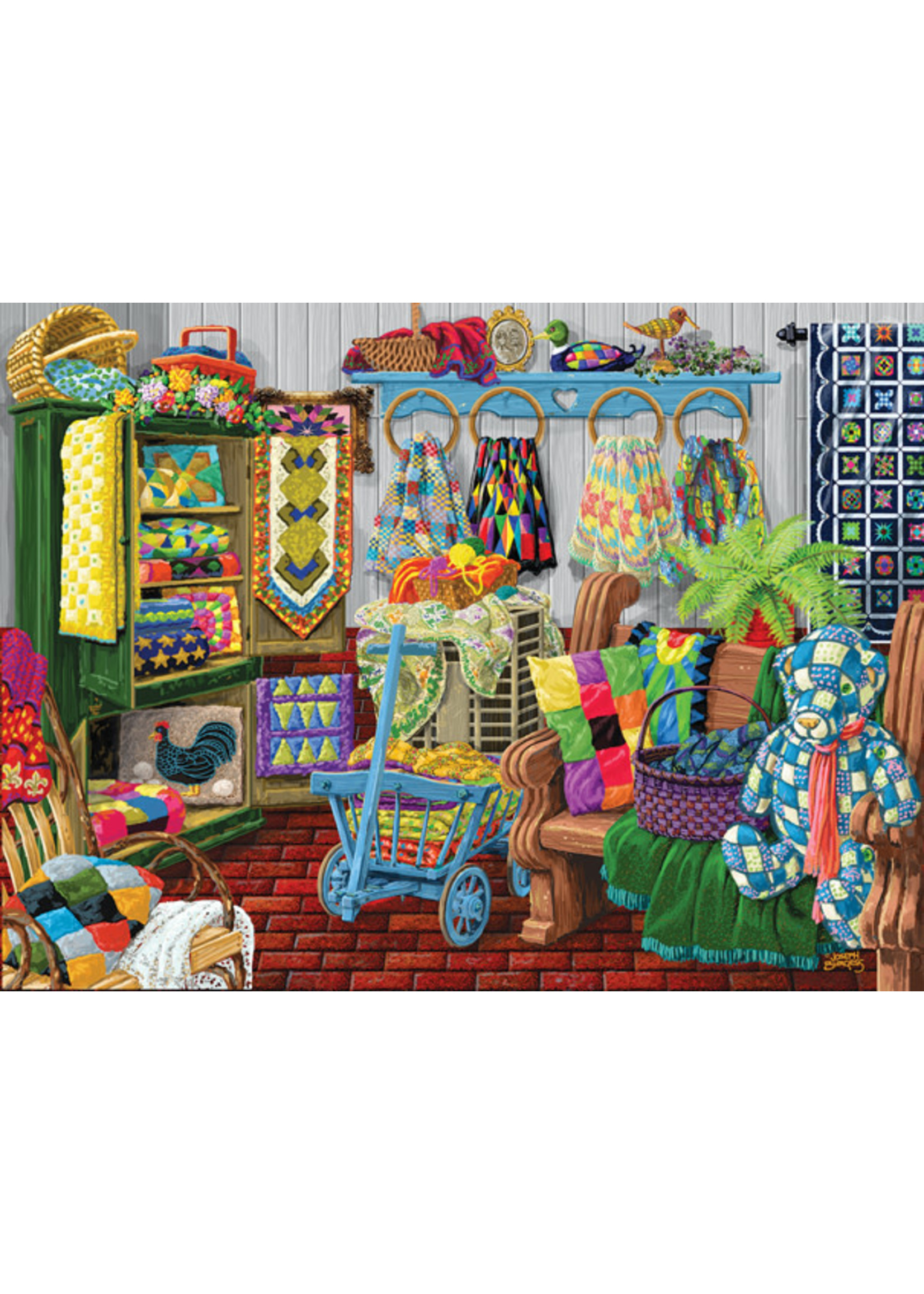 Sunsout The Quilt Fair Puzzle 1000 Pieces