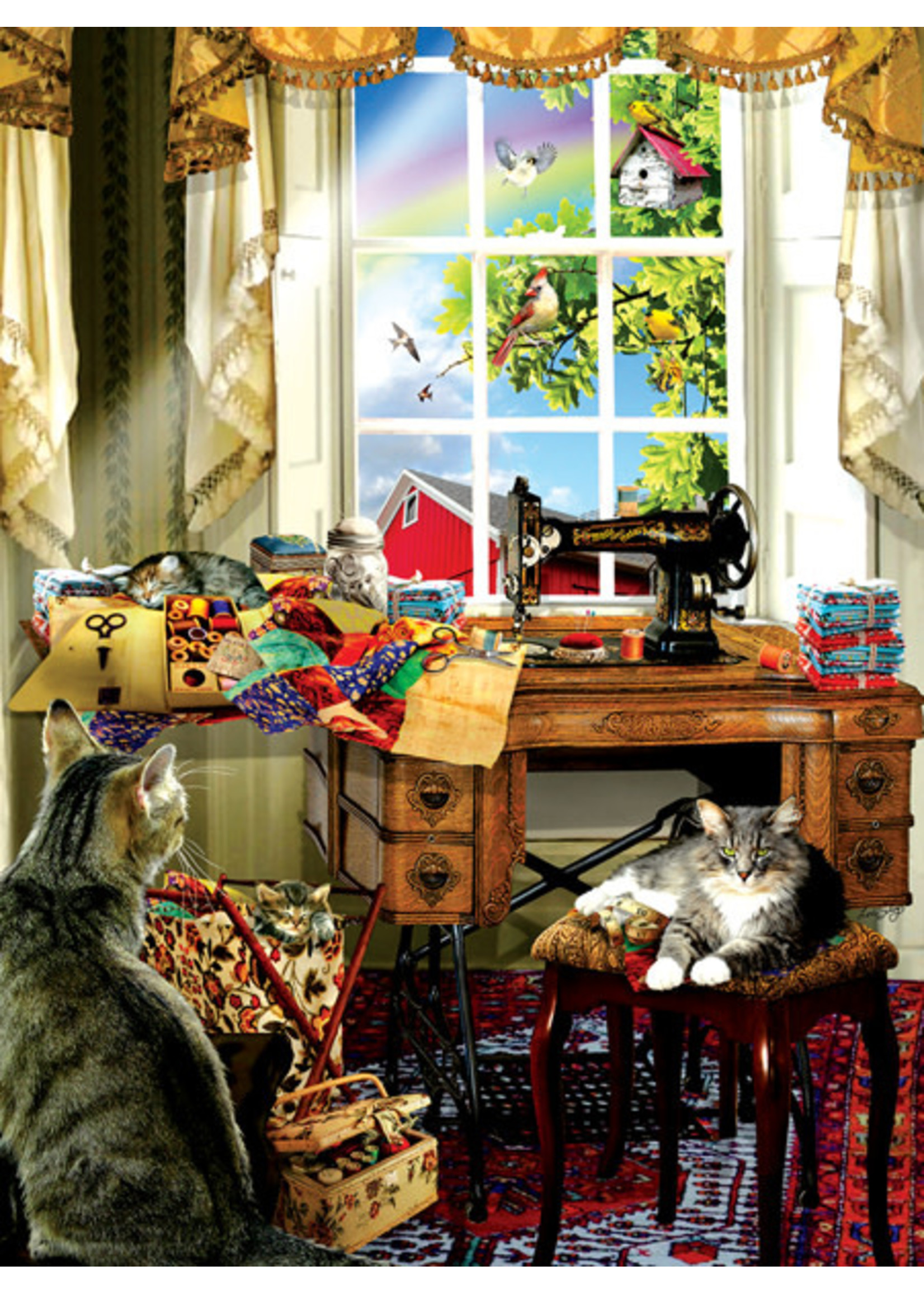 Sunsout The Sewing Room 1000pc
