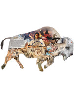 Sunsout The White Buffalo Special Shaped Puzzle 1000 Pieces