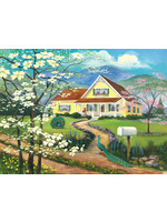 Sunsout The Yellow House Puzzle 300 Large Pieces