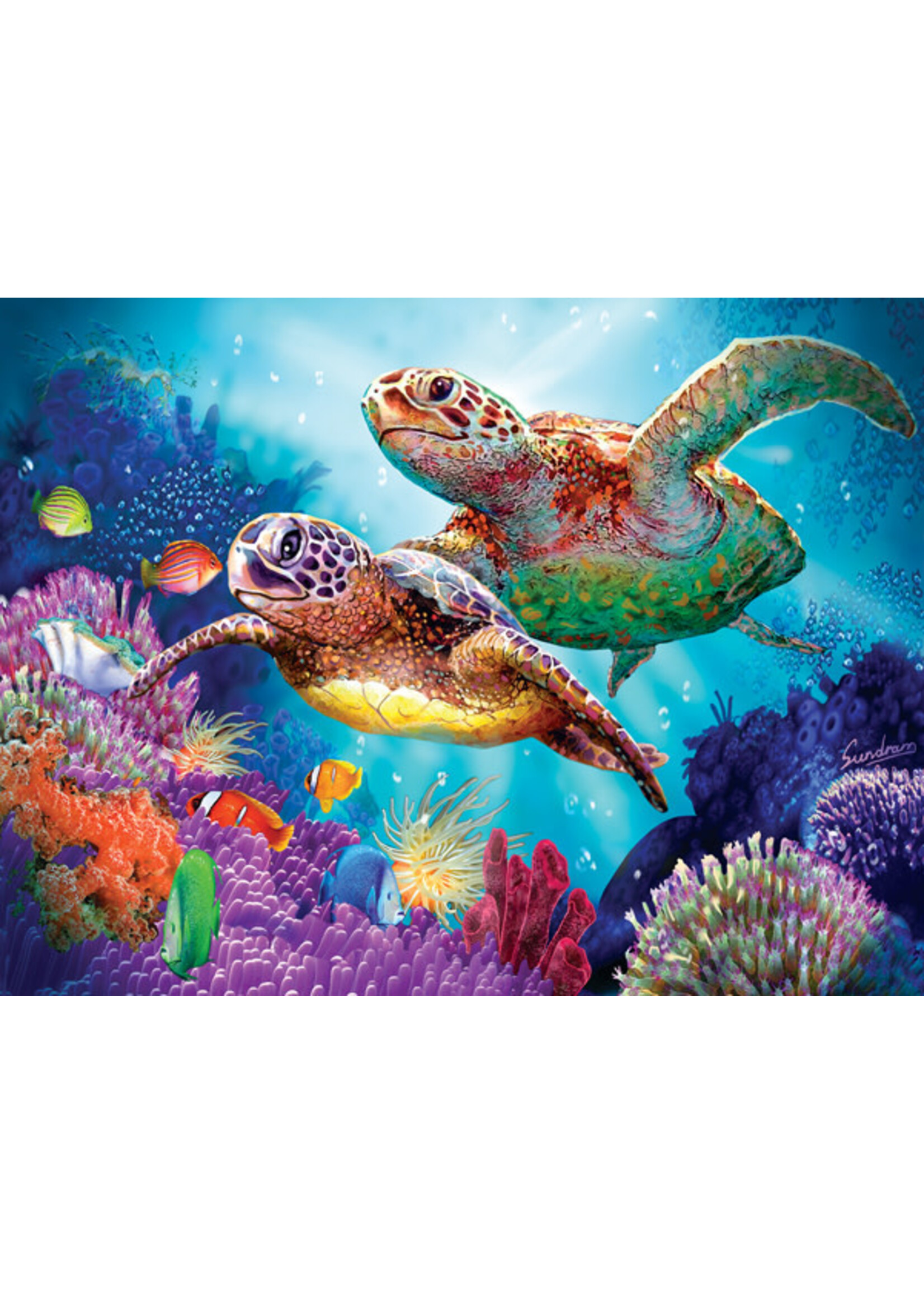 Sunsout Turtle Guardian Puzzle 1000 Pieces