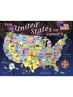 Sunsout United States Map 1000pc