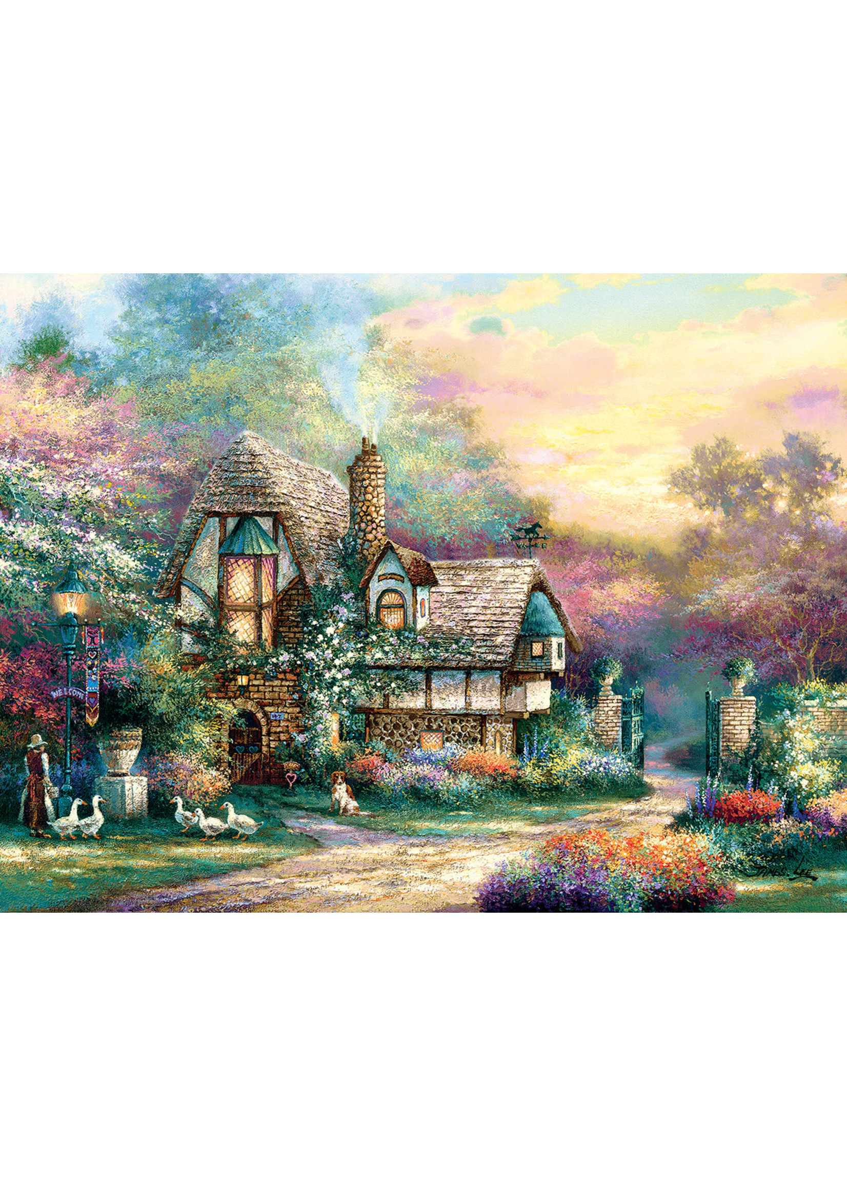 Sunsout Weekend Retreat Puzzle 300 Large Pieces - Family Crests