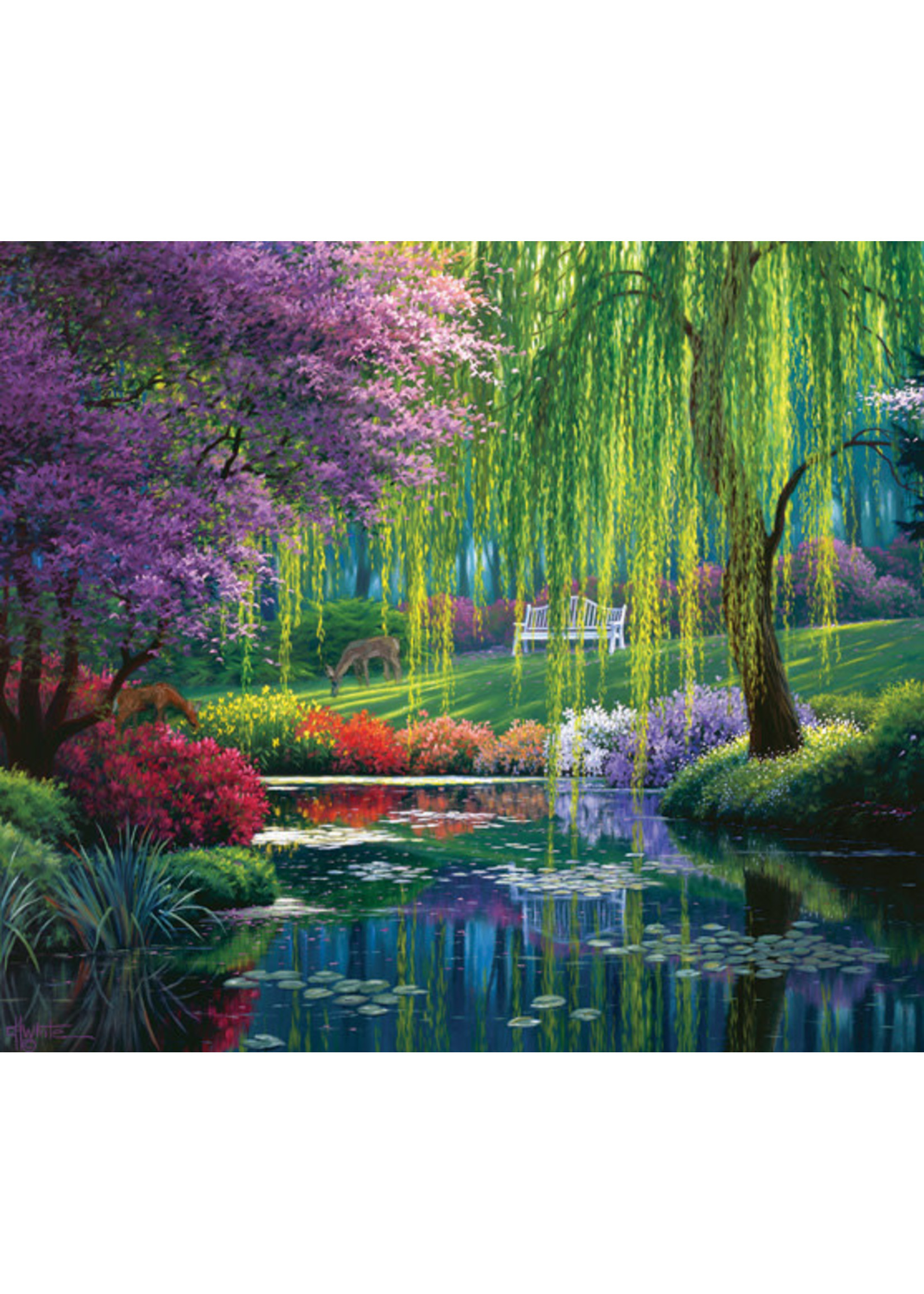 Sunsout Willow Pond 300 Large Pieces