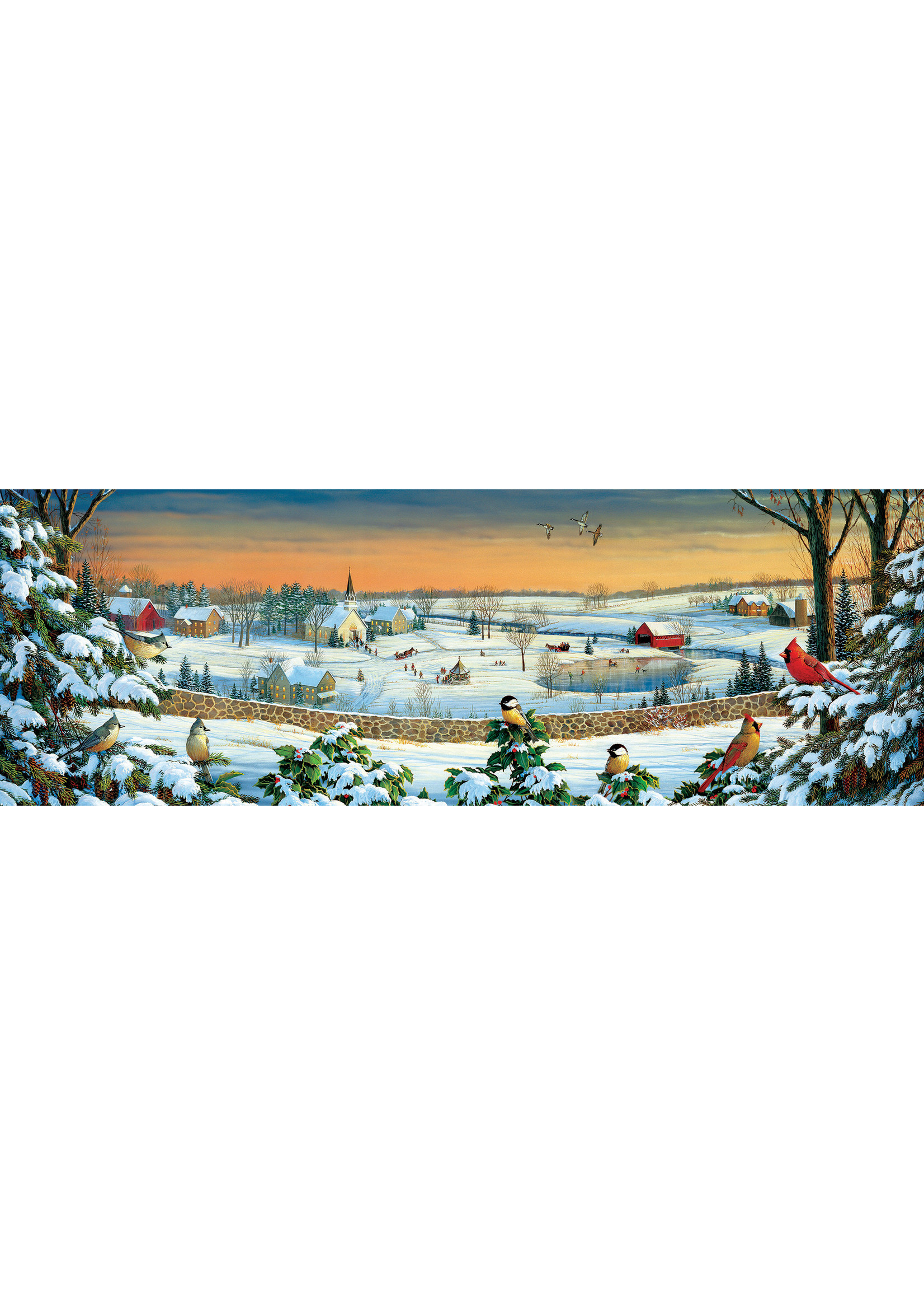 Sunsout Winter Panorama Puzzle 500 Pieces