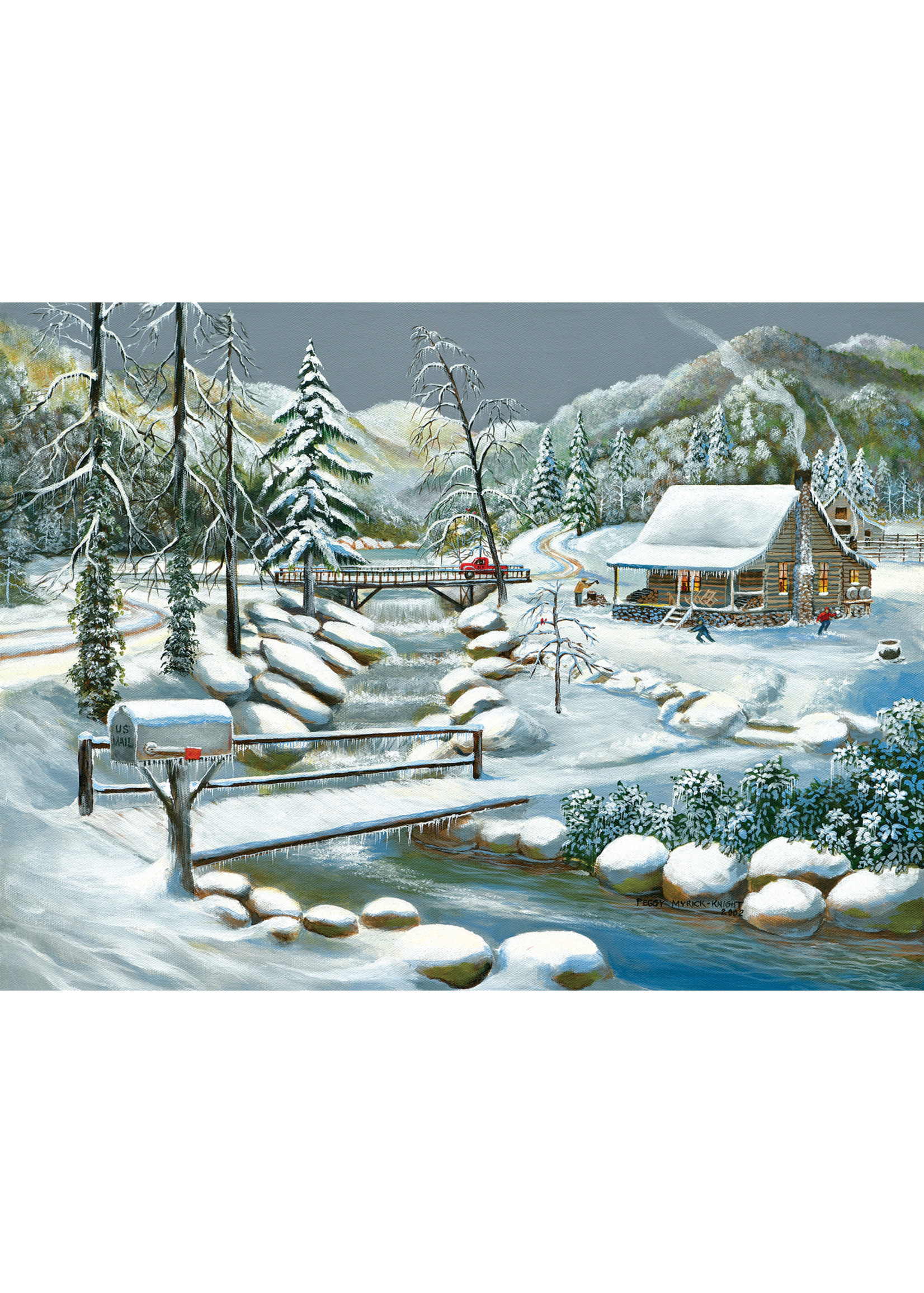 Sunsout Winter Season Puzzle 1000 Pieces