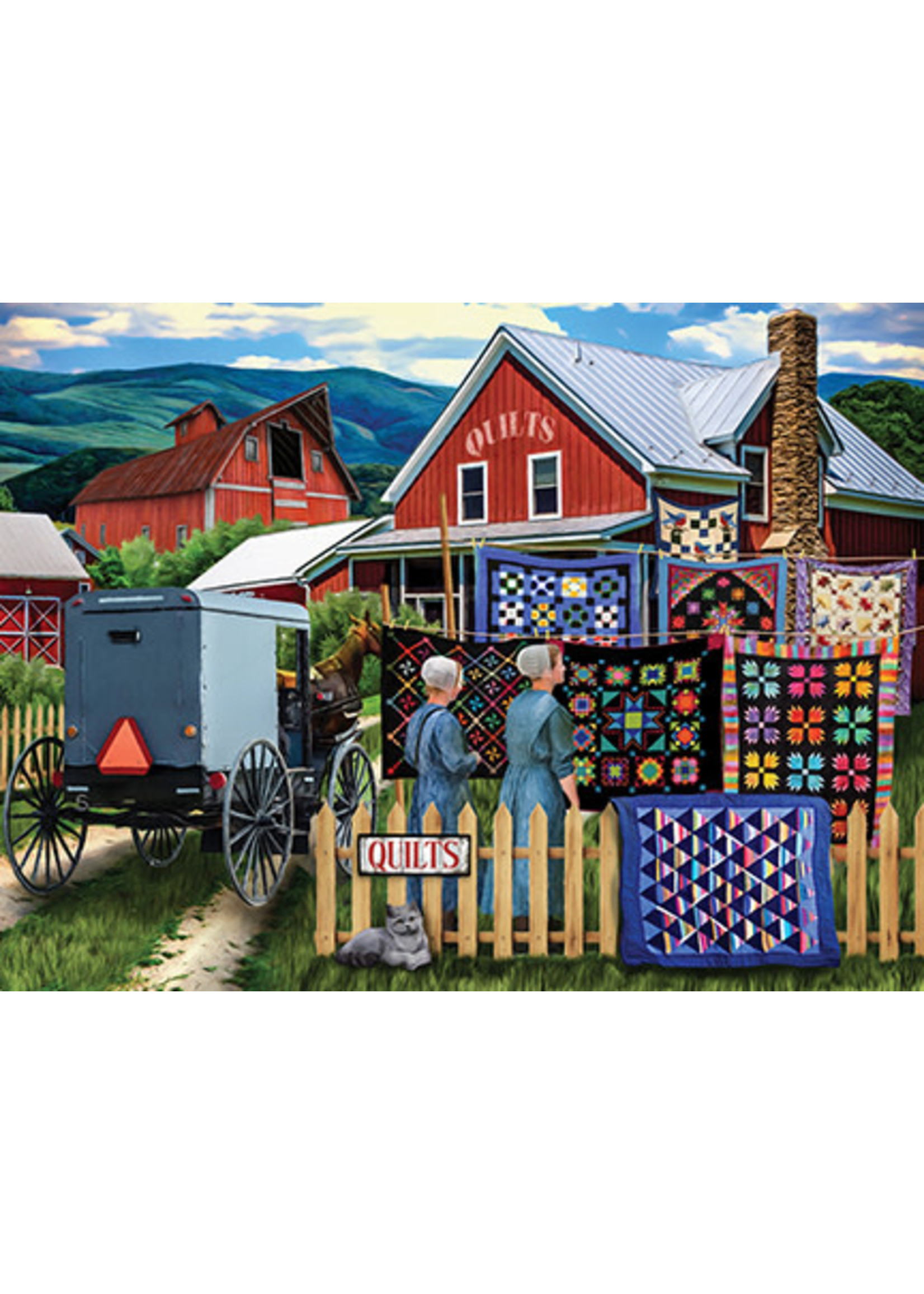 Sunsout Checking in on the Competition Puzzle 1000 Pieces