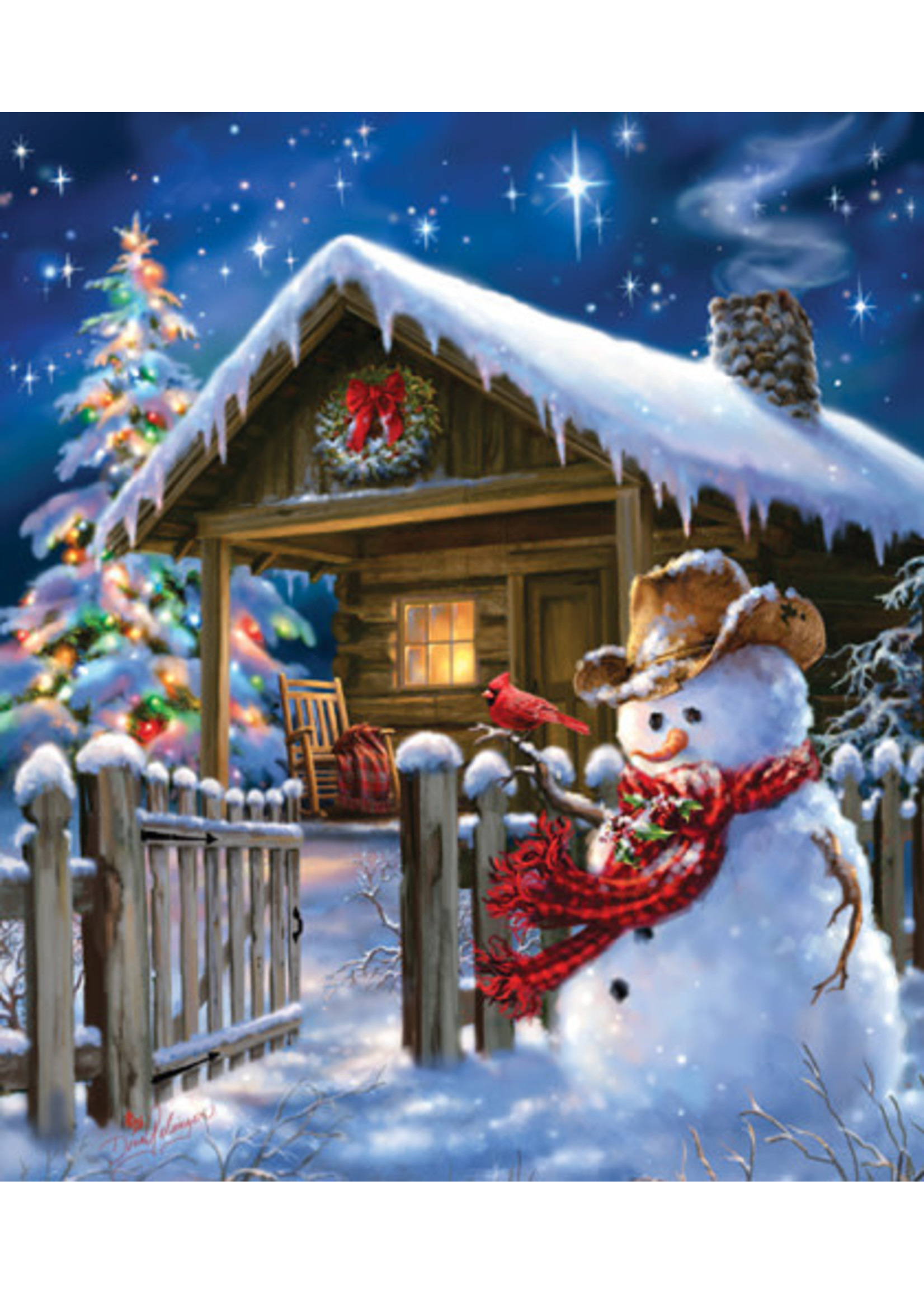 Sunsout Christmas Cheer Puzzle 550 Pieces