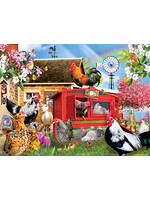 Sunsout Chicken Coop Puzzle 1000 Pieces