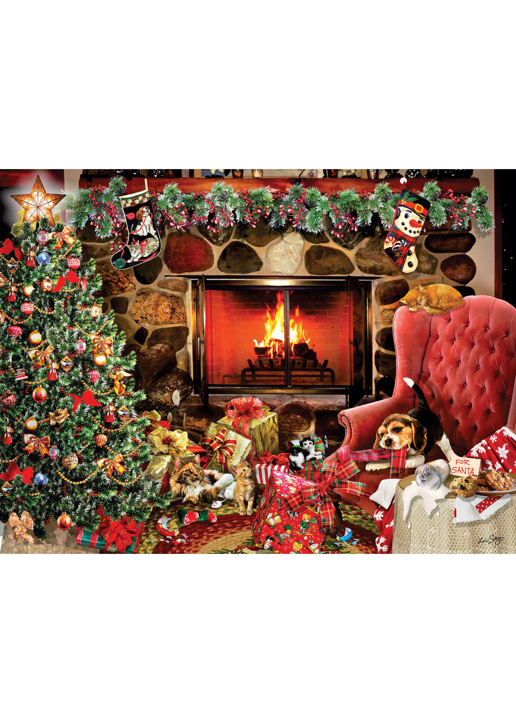Sunsout Christmas Mayhem 1000pc