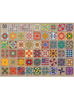 Cobble Hill 50 States Quilt Blocks Puzzle 1000 Pieces