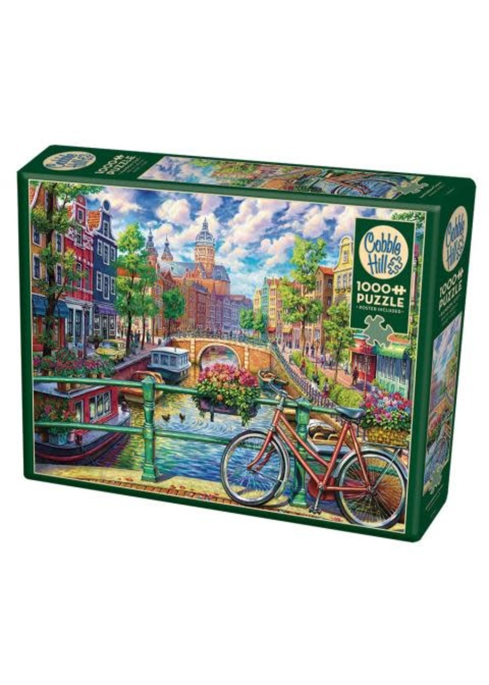 Cobble Hill Amsterdam Canal Puzzle 1000 Pieces