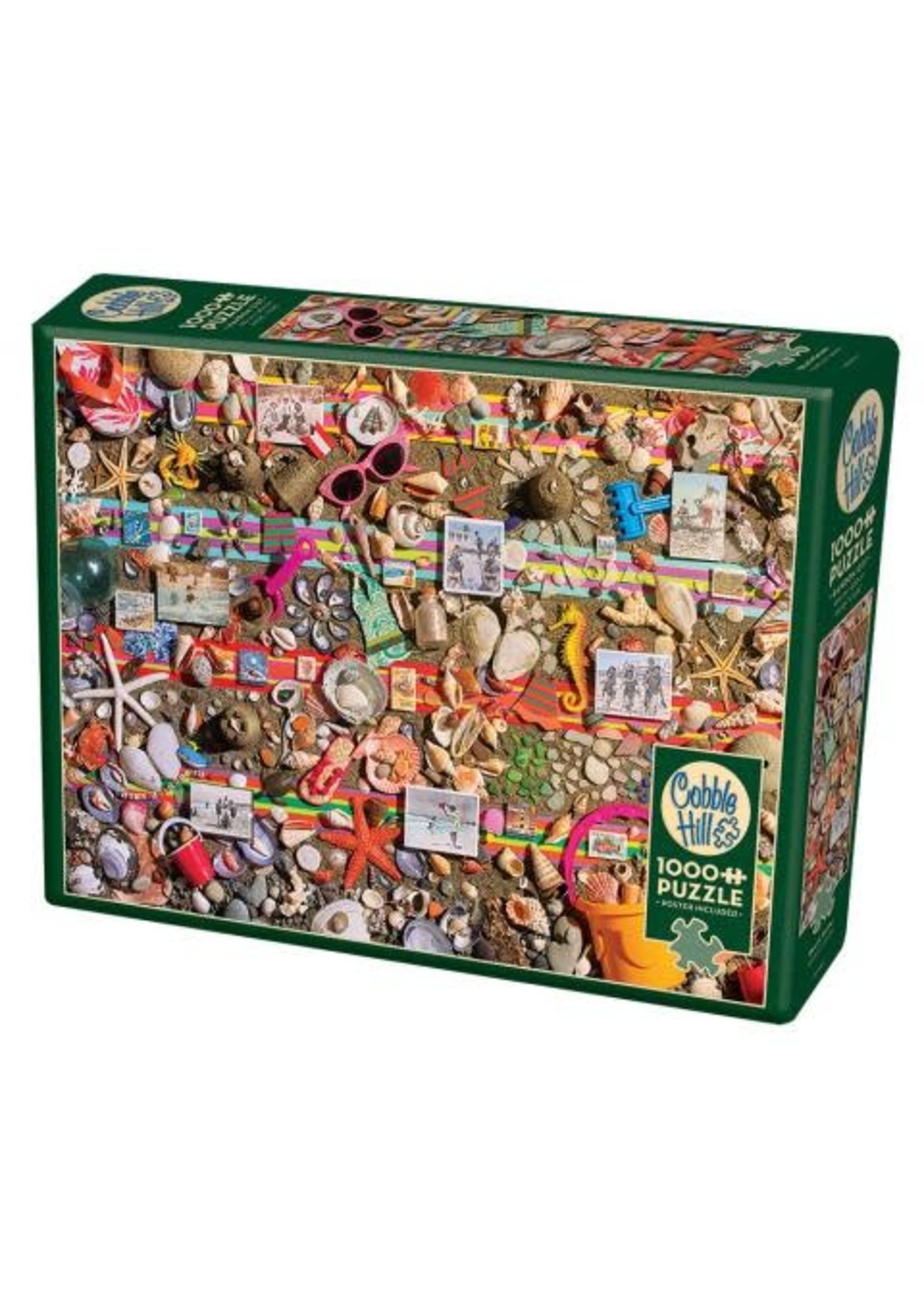 Cobble Hill Beach Scene Puzzle 1000 Pieces