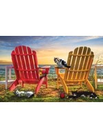 Sunsout Cat Nap at the Beach Puzzle 1000 Pieces