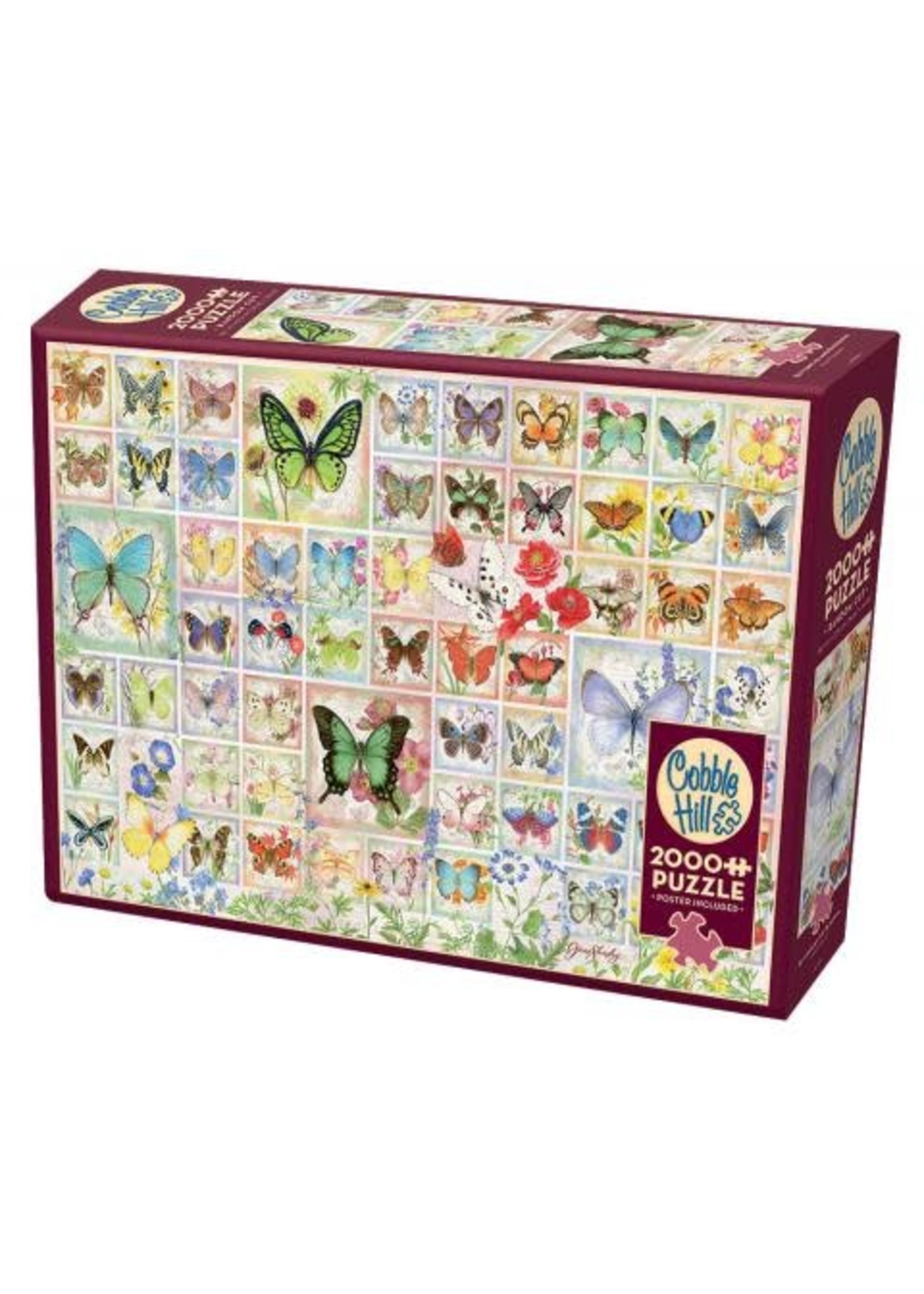 Cobble Hill Butterflies and Blossoms 2000pc
