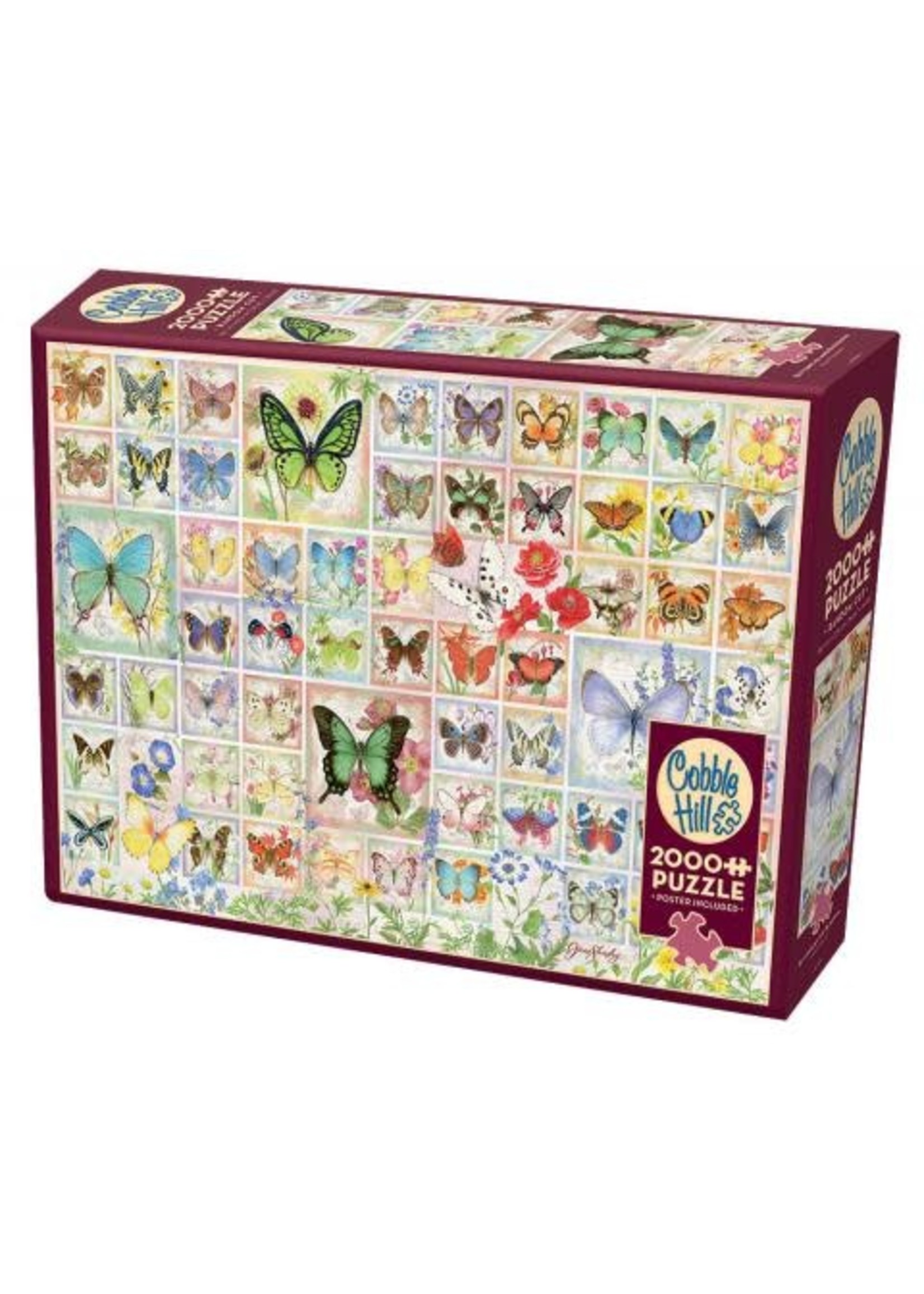 Cobble Hill Butterflies and Blossoms Puzzle 2000 Pieces
