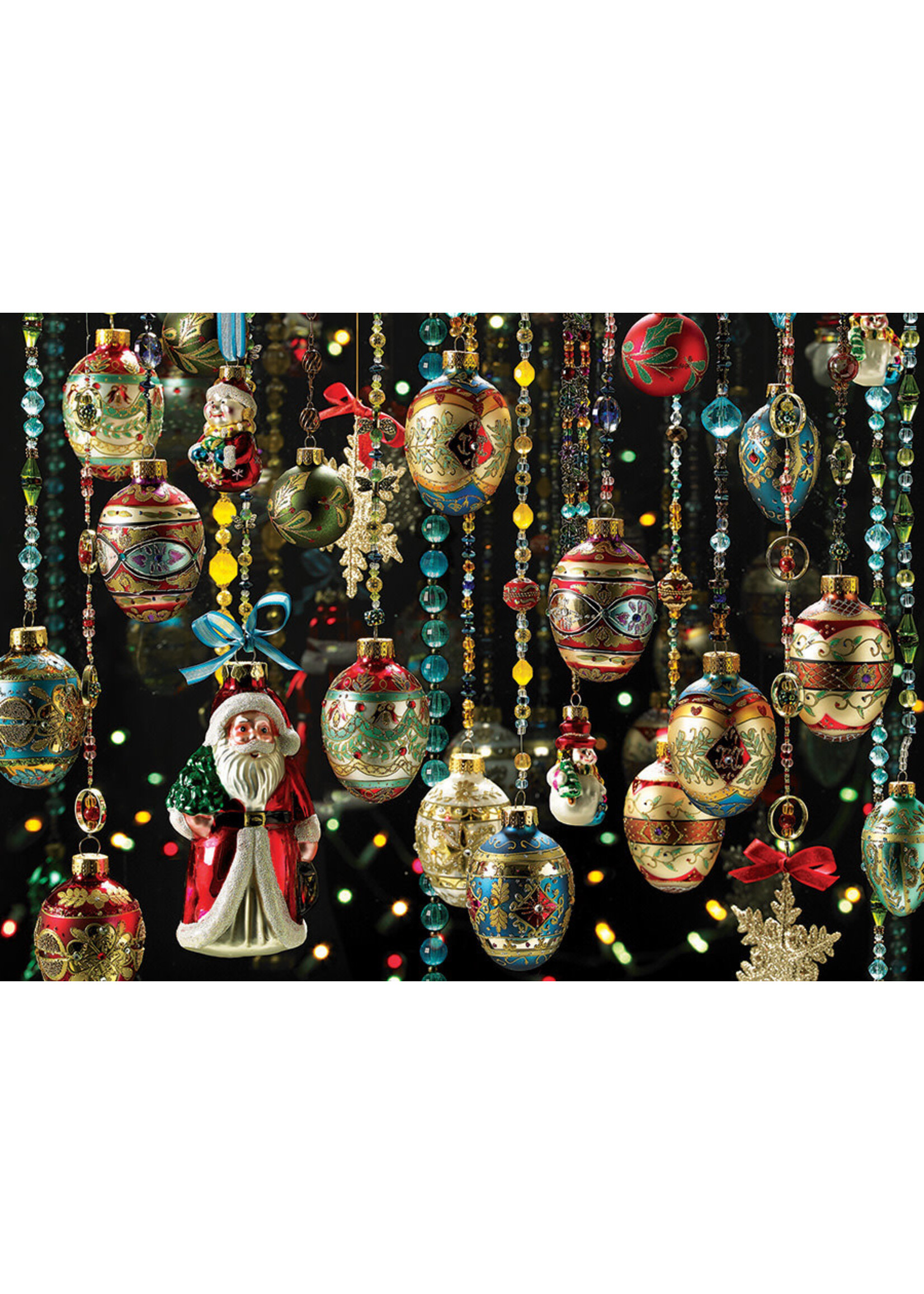 Cobble Hill Christmas Ornaments Puzzle 1000 Pieces