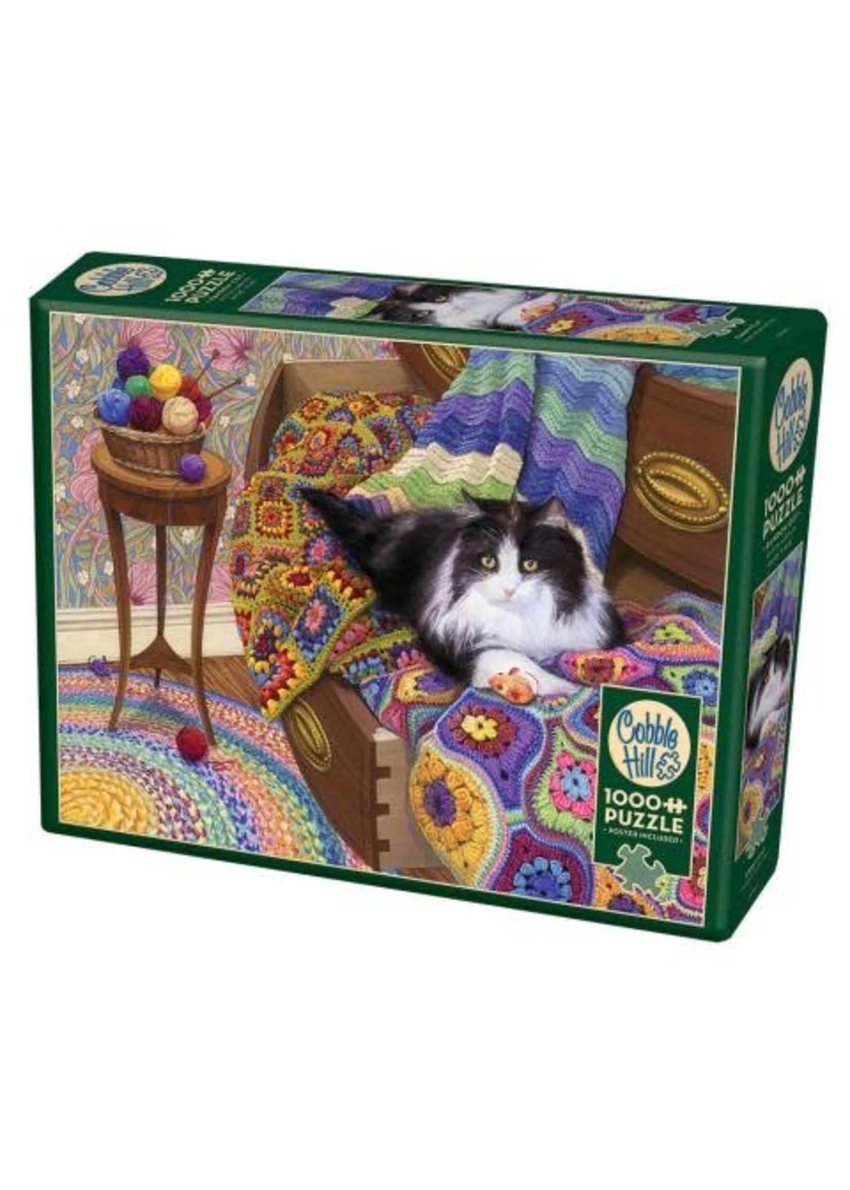 Cobble Hill Comfy Cat Puzzle 1000 Pieces