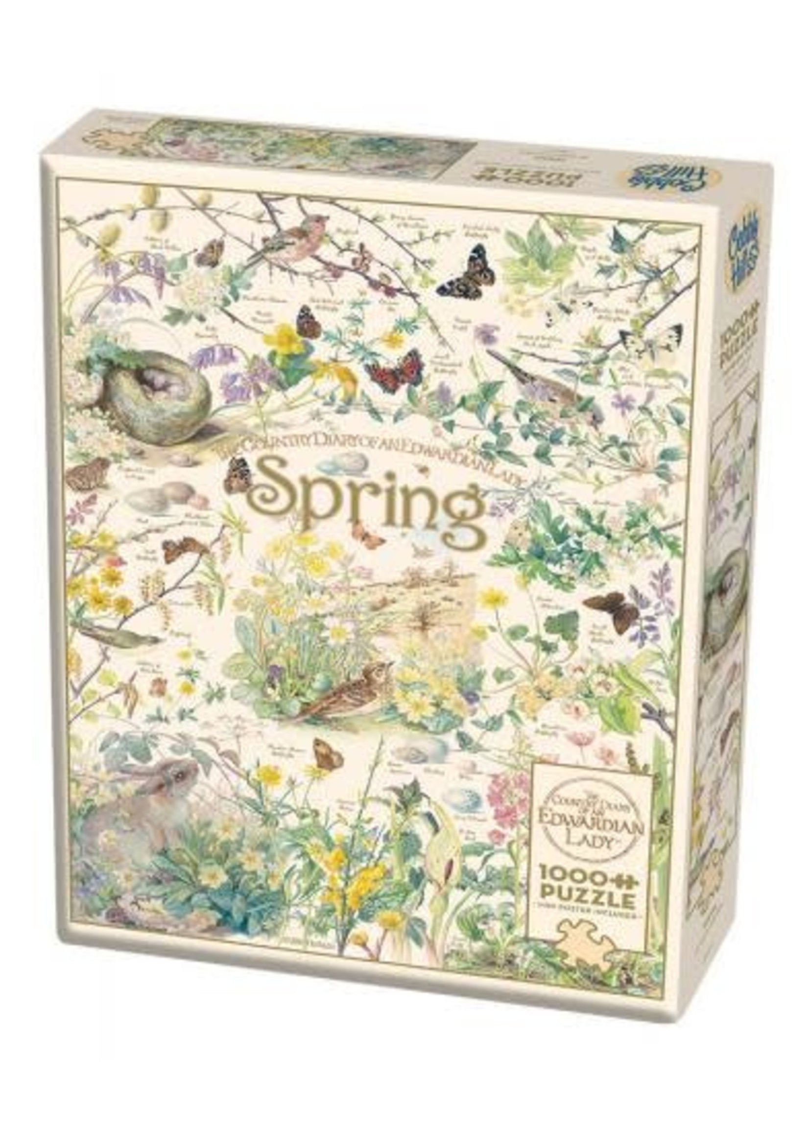 Cobble Hill Country Diary: Spring Puzzle 1000 Pieces