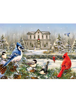 Cobble Hill Country House Birds Puzzle 1000 Pieces