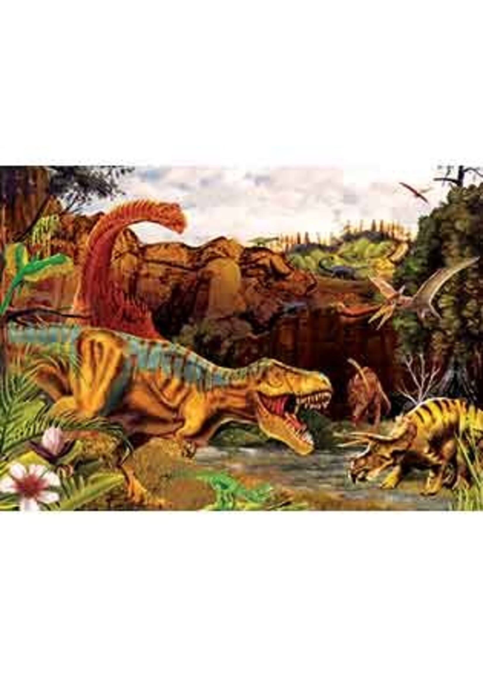Cobble Hill Dino Story tray Puzzle 35 Pieces