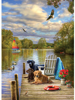Cobble Hill Dog Day Afternoon Puzzle 1000 Pieces