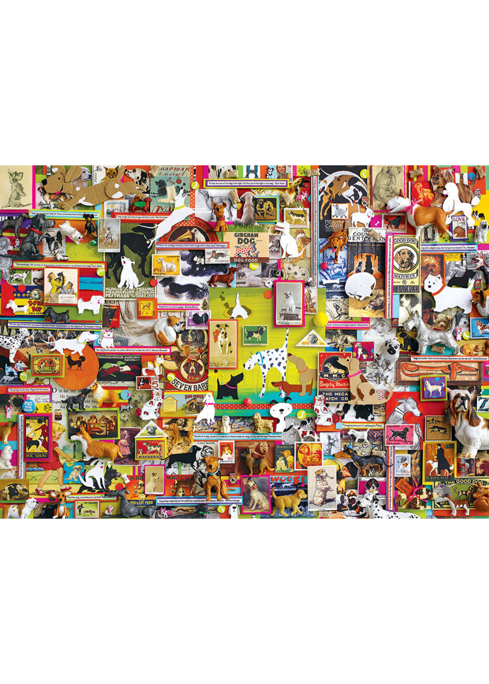 Cobble Hill Dogtown Puzzle 1000 Pieces