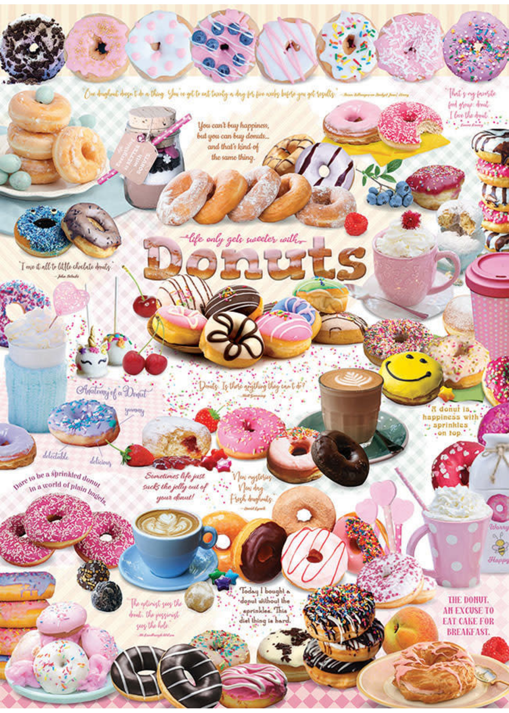 Cobble Hill Donut Time 1000pc