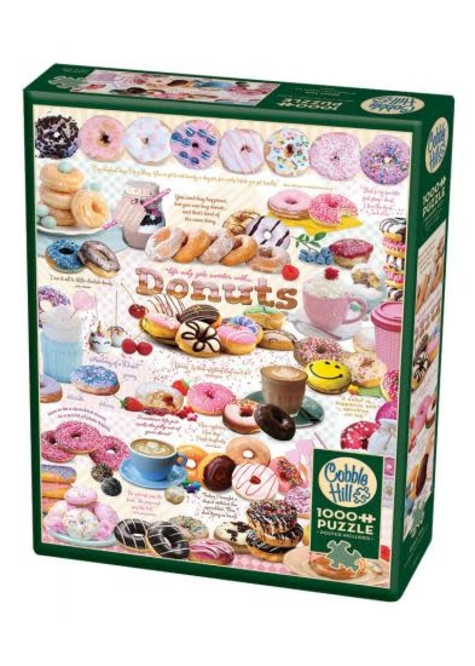 Cobble Hill Donut Time 1000pc
