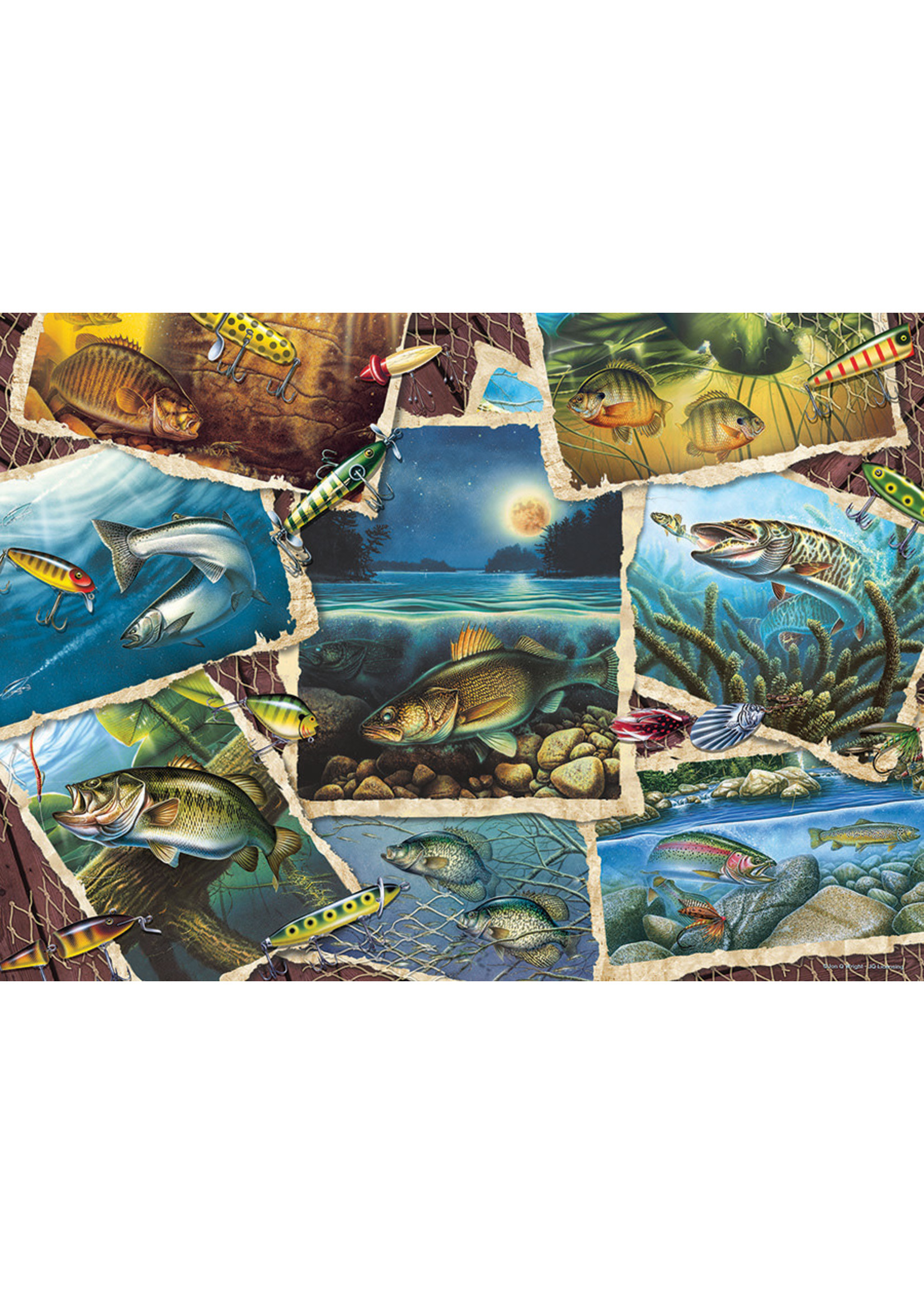 Cobble Hill Fish Pics Puzzle 1000 Pieces