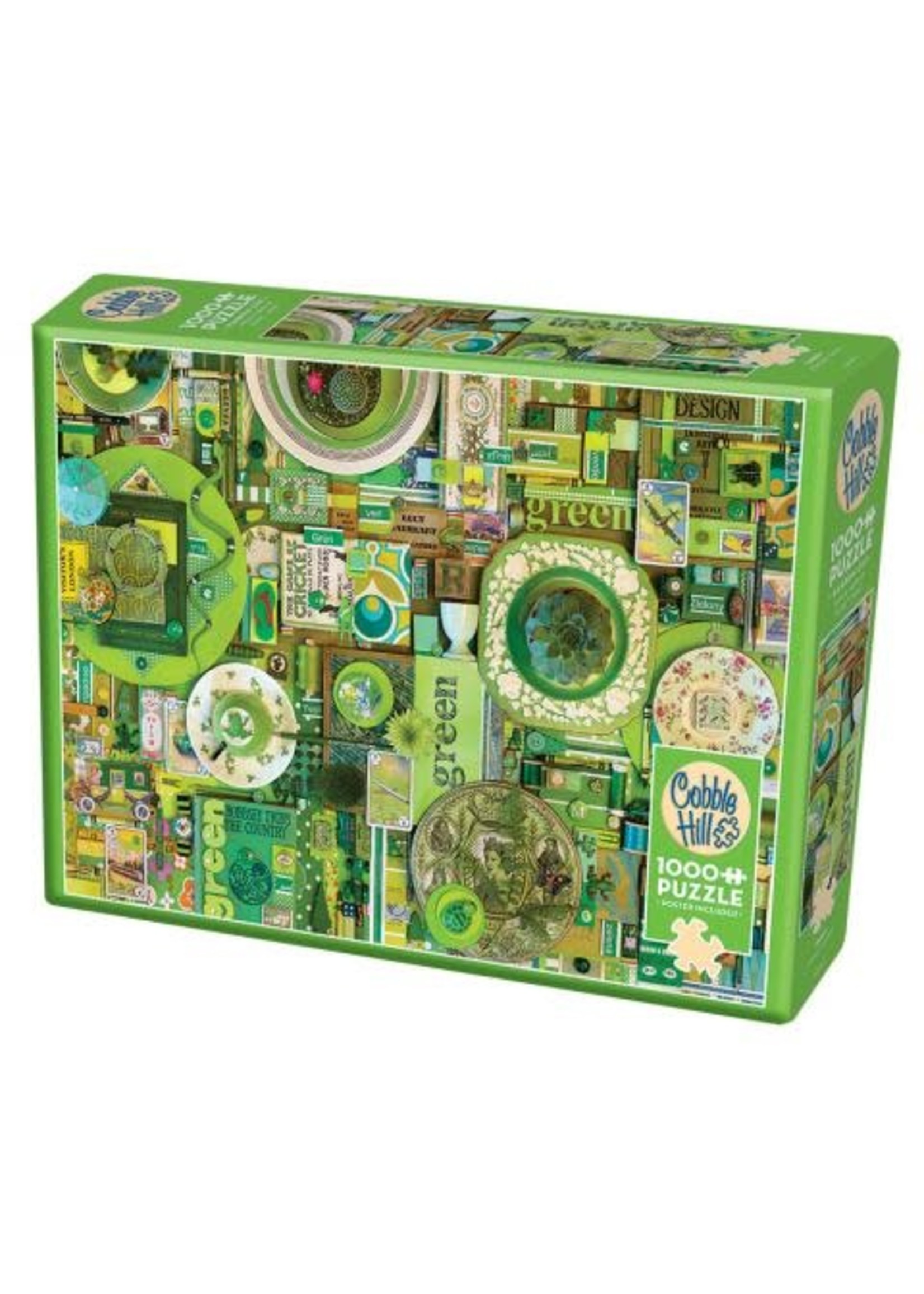 Cobble Hill Green Puzzle 1000 Pieces