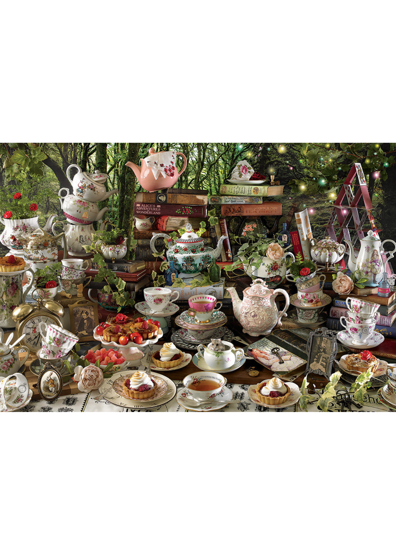 Cobble Hill Mad Hatter's Tea Party 2000pc