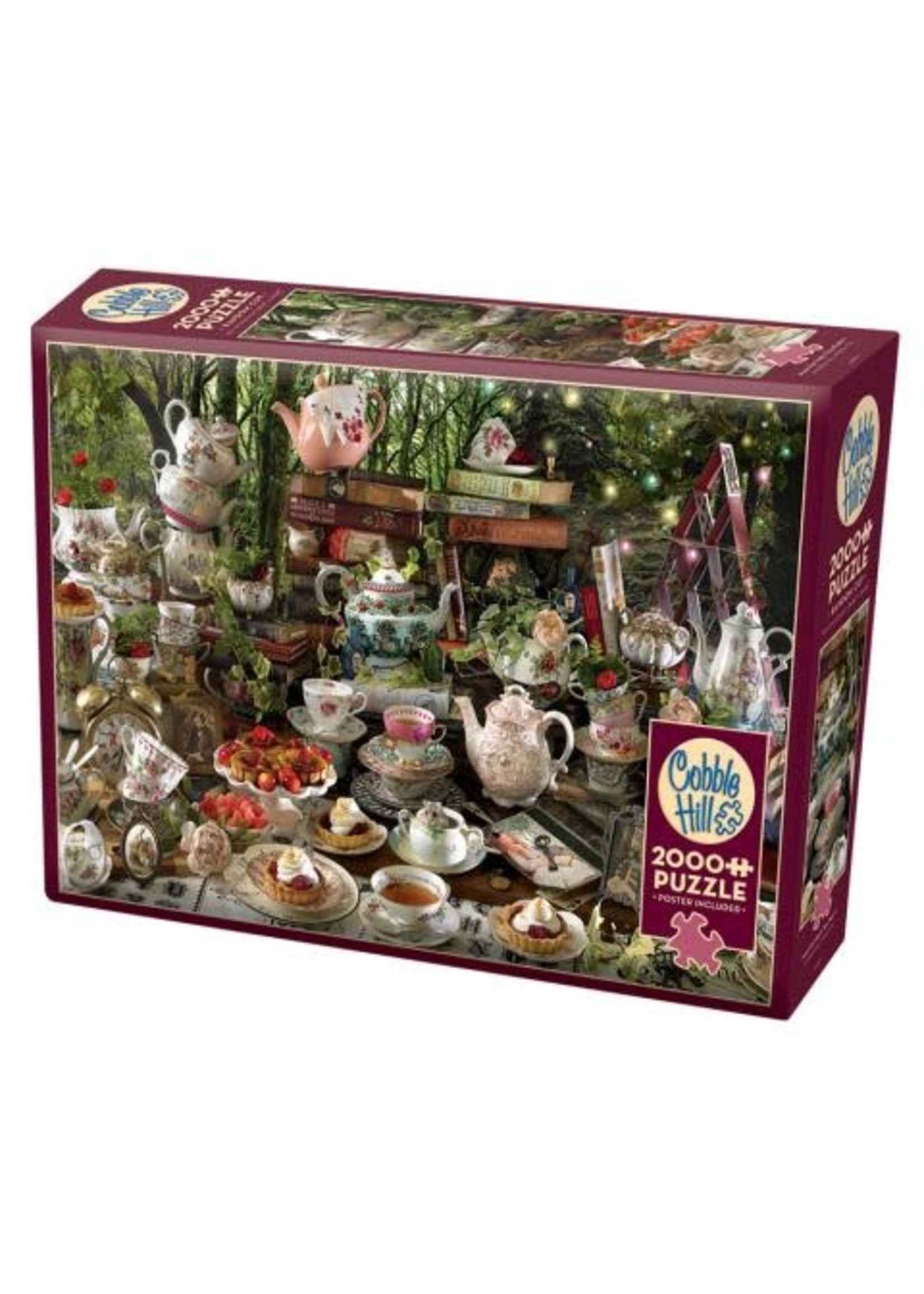 Cobble Hill Mad Hatter's Tea Party 2000pc