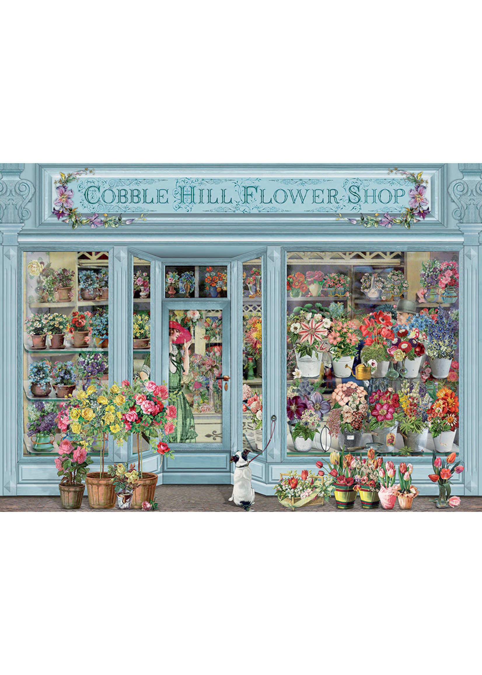 Cobble Hill Parisian Flowers Puzzle 1000 Pieces