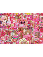 Cobble Hill Pink Puzzle 1000 Pieces