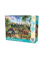 Cobble Hill Prehistoric Party Family Puzzle 350 Pieces