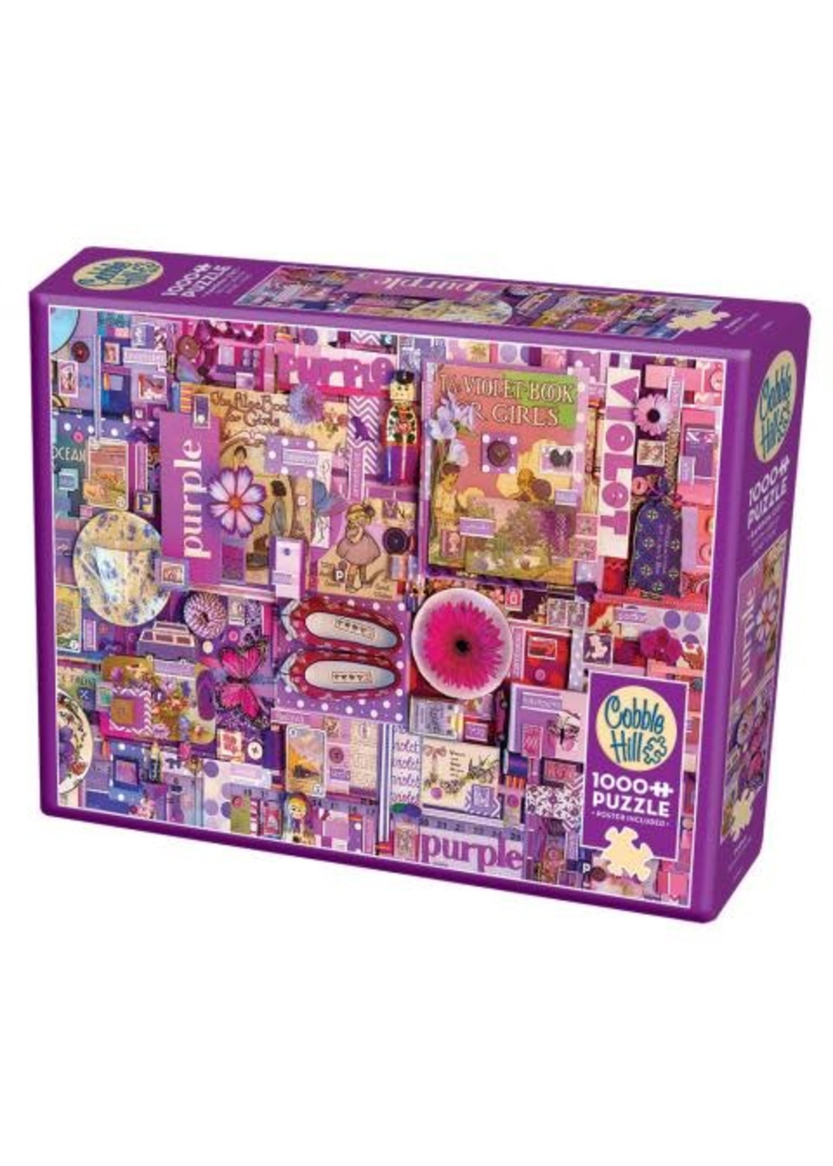 Cobble Hill Purple Puzzle 1000 Pieces